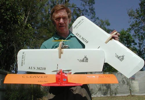 Two "Warlords" and a "Cleaver"