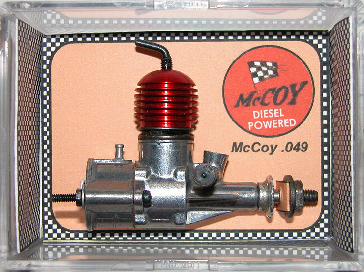 Mccoy .049 Diesel With Tank.