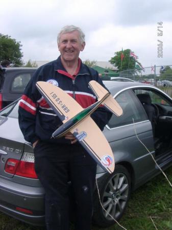 Barton's Malcolm Ross With "b" Racer