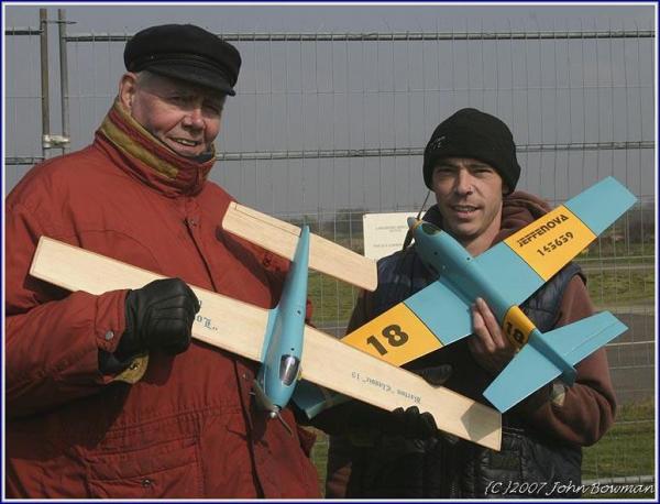 Geoff And Harry Walker With Their Classic 15 Racers