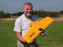 John has returned to control line flying after a long period of absence from the sport, however with this Halem Wing he soon got back into the groove.  Barton 2006