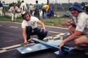 Practice day John Tidey and Herb Hanna, Utrecht, 1976