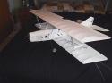 electric, full aerobatic, all up weight 60oz, 810 sq ins wing area